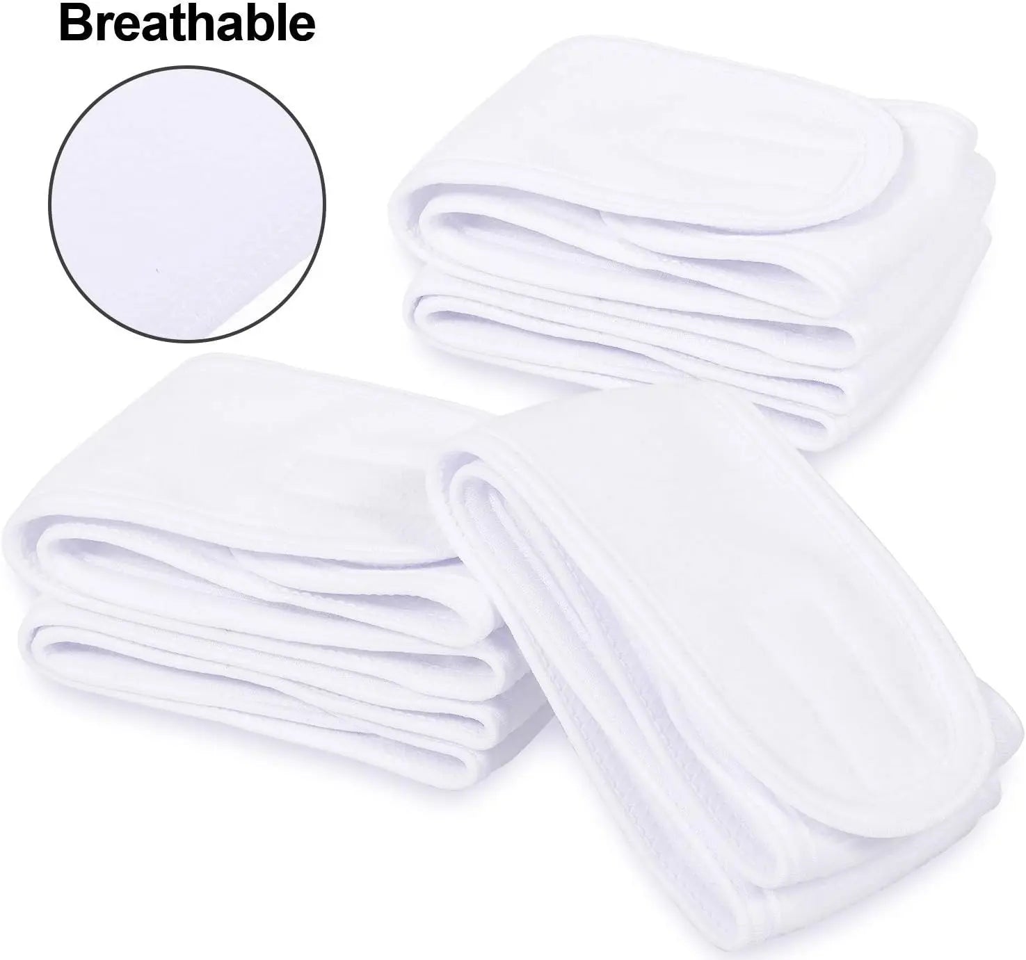 Zero Waste Co - 100% Biodegradable Bamboo and Cotton Reusable Makeup Headband