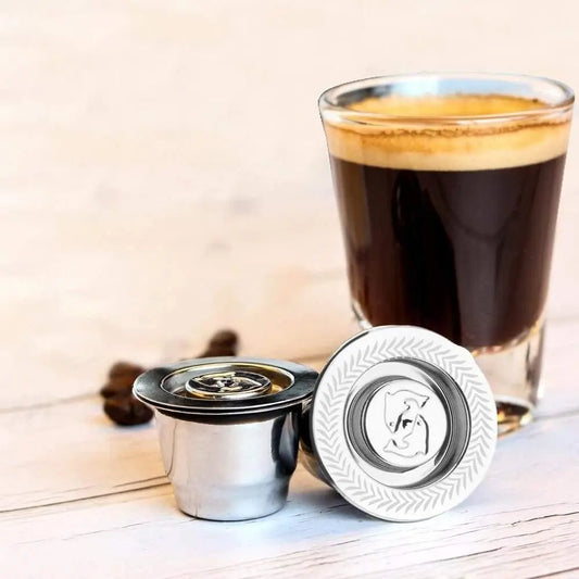 Zero Waste Co - Capsule For Nespresso - 2 In 1 Usage Refillable Capsule Crema Espresso Coffee Filter