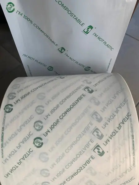 Zero Waste Co - Lay-flat tubing 100% Home compostable certified - 10kg rolls