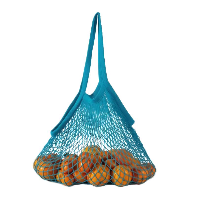 Zero Waste Co Recycled Cotton Reusable String Shopping Tote Bag