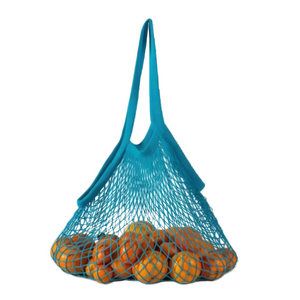 Zero Waste Co Recycled Cotton Reusable String Shopping Tote Bag