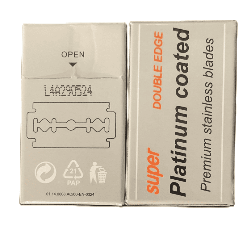 Premium Stainless Steel Double Edge Safety Razor